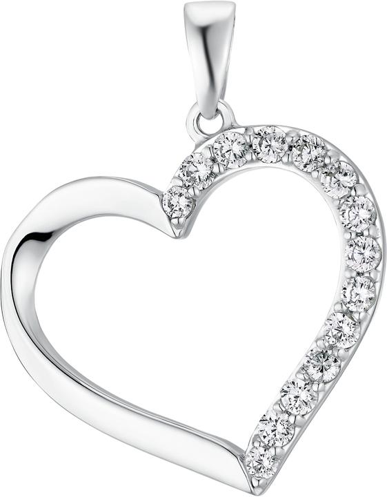 Produktbild Amor Für Damen, 925 Sterling Silber Zirkonia | Herz (Silber 925)