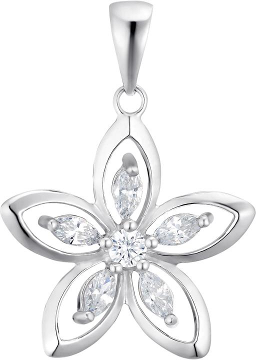 Image du produit Amor Pour femmes, argent sterling 925 zirconium | fleur (Argent 925)