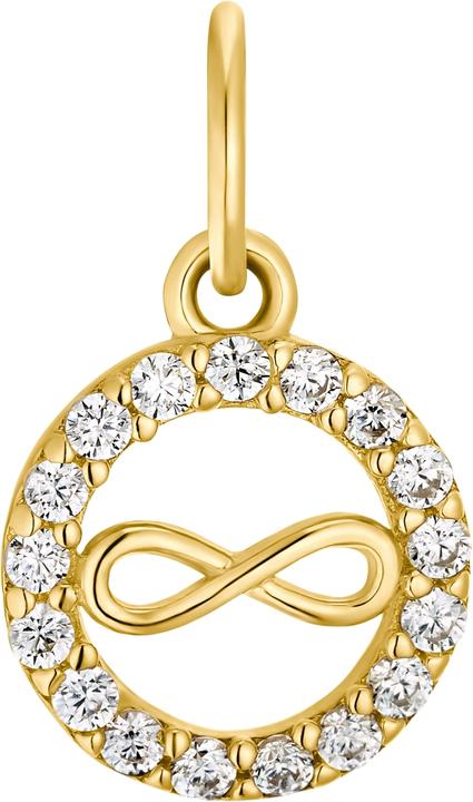 Amor Für Damen, 375 Gold Zirkonia | Infinity (375/9 K Gelbgold)