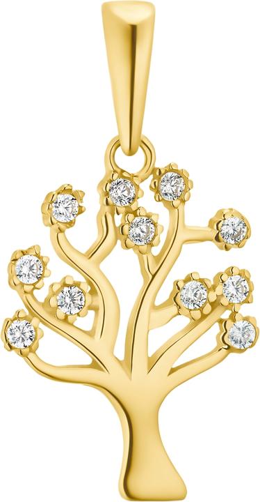Image du produit Amor Pour femme, 375 or zirconium | Arbre de vie (375/9 K Or jaune)
