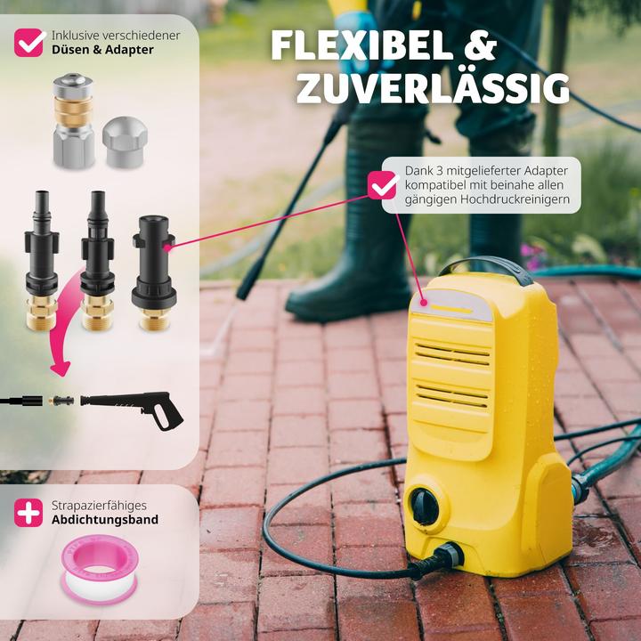 Produktbild tectake Rohrreinigungsschlauch (1 Stk.)