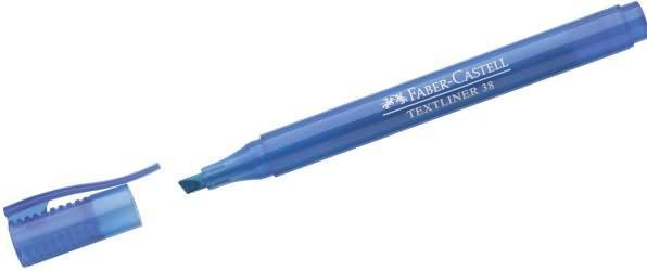 Image du produit Faber-Castell Surligneur 38 (Bleu, 5 mm, 1 x)