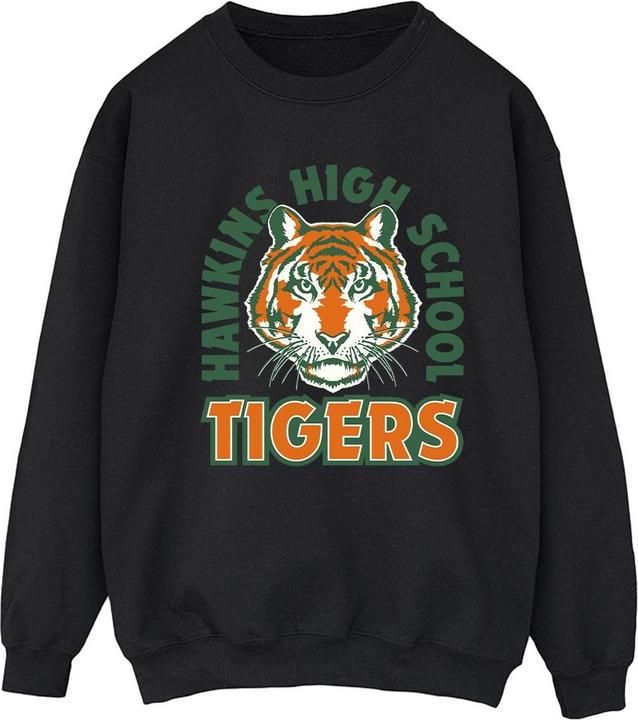 Netflix Stranger Things Hawkins Arch Tiger Sweatshirt (L)