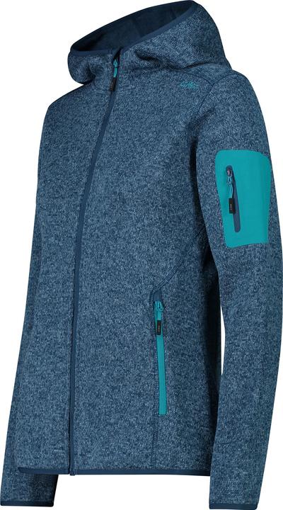 Actual product image CMP Campagnolo Women's Jacket Fix Hood Jacquard Knitted 3H19826 (40, M)