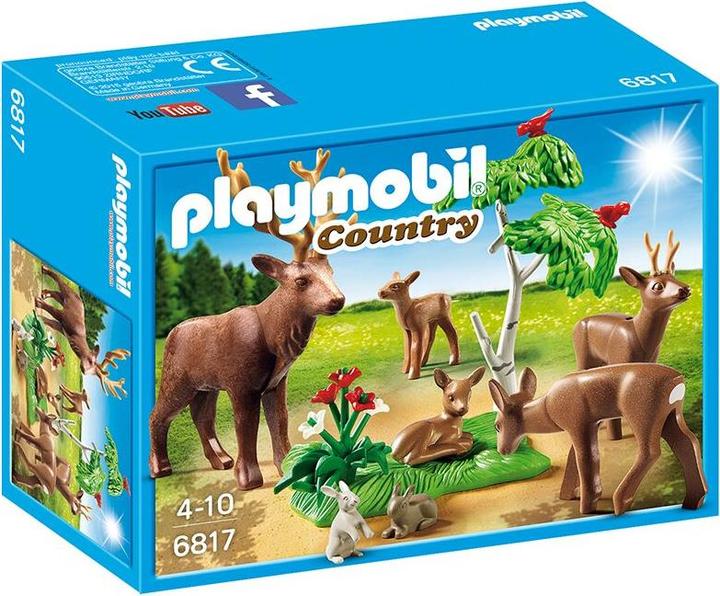 Produktbild Playmobil Hirsch mit Rehfamilie (6817)