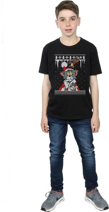 Produktbild Tom & Jerry Christmas Fair Isle TShirt Jungen (140, 146)