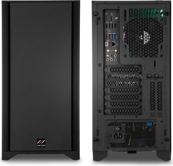 Produktbild Mifcom Savage (Intel Core i9-10900K, 32 GB, 1000 GB, GeForce RTX 3080)