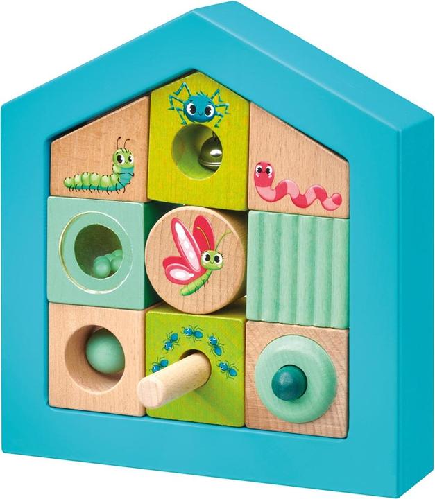 Produktbild Selecta Spielzeug Entdeckersteine Insektenhotel 11 Teile