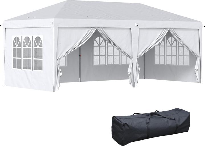 Outsunny Faltpavillon (585 cm, 295 cm)