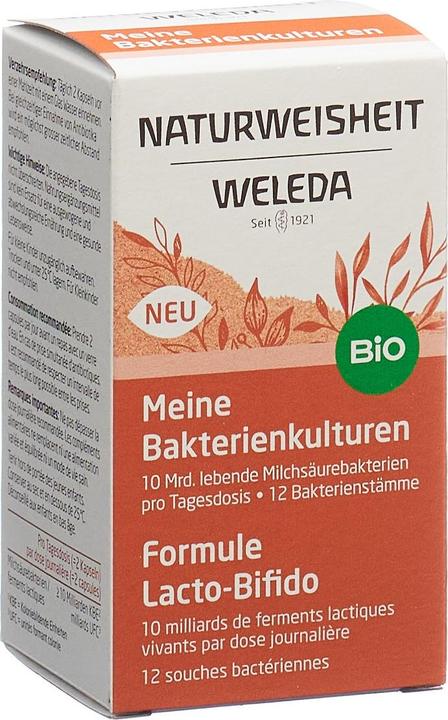 Produktbild Weleda Naturweisheit Kaps Meine Bakterienkulturen Glas 40 Stk (40 Stück, Kapseln, 122 g)