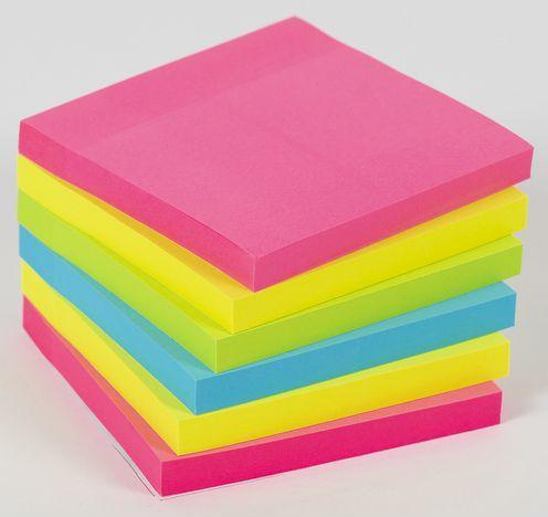 Immagine prodotto Office Depot Note adesive Extra Sticky 76 mm x 76 mm Colori assortiti (76 x 76 mm)