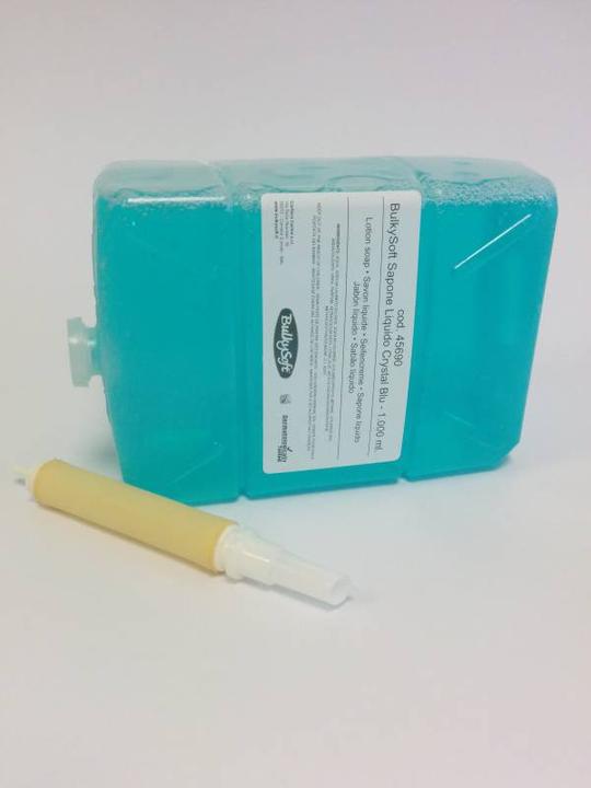 Actual product image BulkySoft Refill liquid soap - Crystal blue (Liquid soap, 1000 ml)