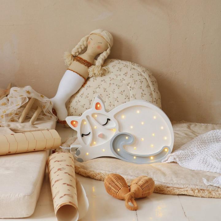 Image du produit Little Lights Lampe de nuit chat