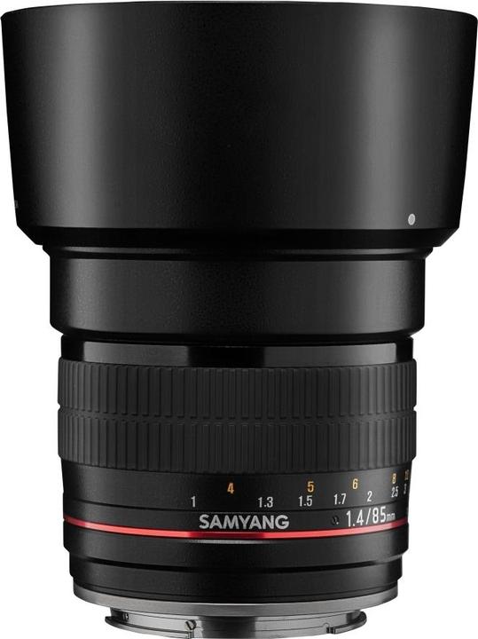 Produktbild Samyang MF 85mm F1,4 AS IF UMC Canon EF AE (Canon EF, Vollformat, APS-C / DX)
