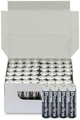 Immagine prodotto Panasonic Batteria Powerline -AAA Micro 48 pezzi - LR03AD (48 pz., AAA, 1300 mAh)