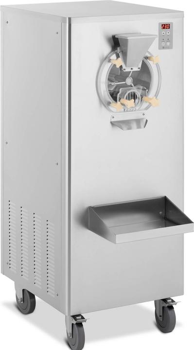 Royal Catering Eismaschine Gelato Sorbet rollbar 1500 W 15 - 22,5 l/h 1 Geschmacksrichtung (EU-Stecker)