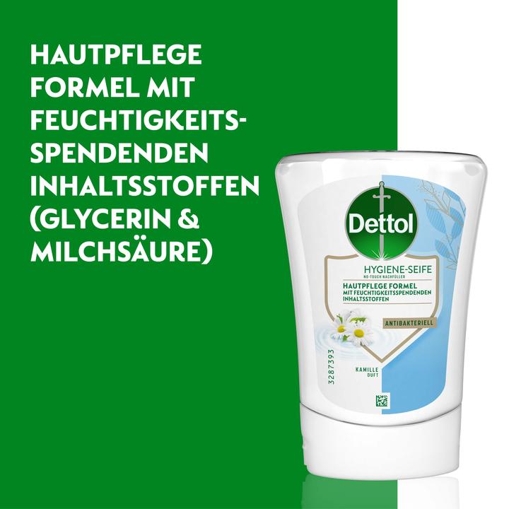 Actual product image Dettol Recharge de savon d'hygiène No-Touch à la camomille - 250 ml (refill, 250 ml)