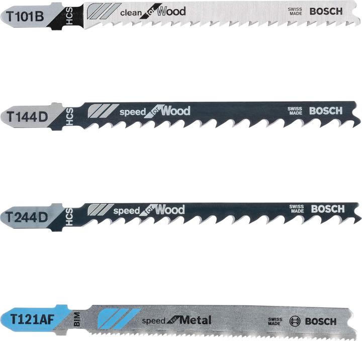 Produktbild Bosch Professional Zubehör 40-tlg. Stichsägeblatt-Set Wood and Metal