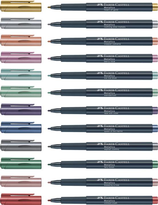 Produktbild Faber-Castell Marker Creative Studio (Schwarz, 1.50 mm, 1 x)