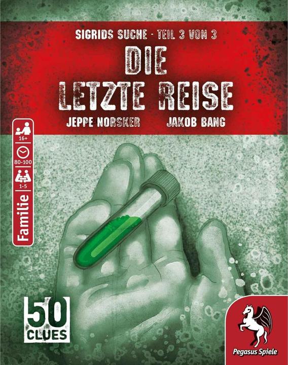 Produktbild Pegasus 50 Clues - Die letzte Reise (Sigrids Suche, Teil 3 von 3) (Deutsch)