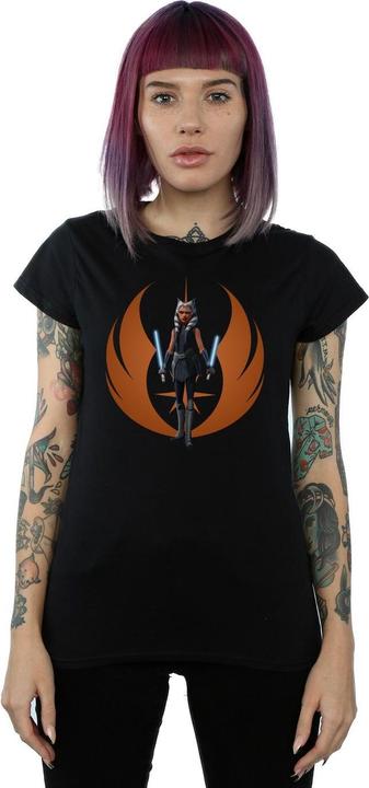 Immagine prodotto Star Wars Clone Wars Ahsoka Rebel Pose Maglietta Donna (S)