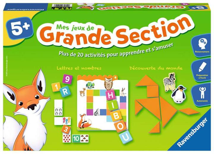 Image du produit Ravensburger Mes jeux de grande section (Français)