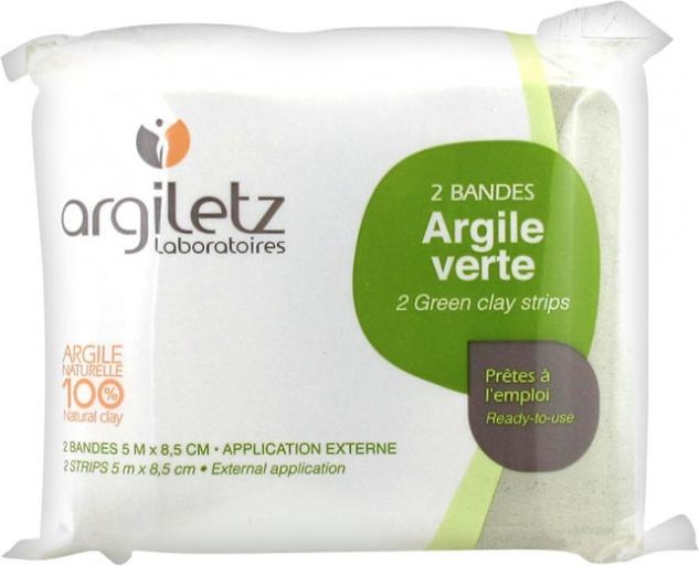 Image du produit Argiletz Bandes d'argile verte (2 pièces)