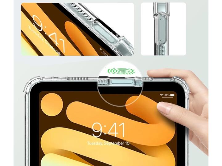 Image du produit Screenguard Crystal Soft Airbag Bumper (iPad mini 2024 (7e génération))