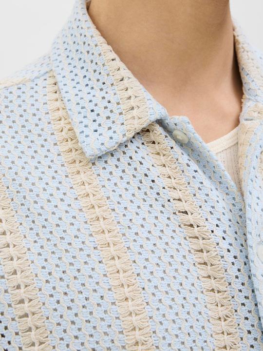 Produktbild Jack & Jones Jorbellagio Crochet Shirt Ss Sn (XL)