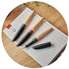 Actual product image STABILO Fountain pen Grow (Plum, Cherry, 1 x)