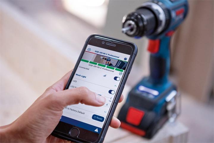 Actual product image Bosch Professional GSB 18V-90 C (Rechargeable battery operated)