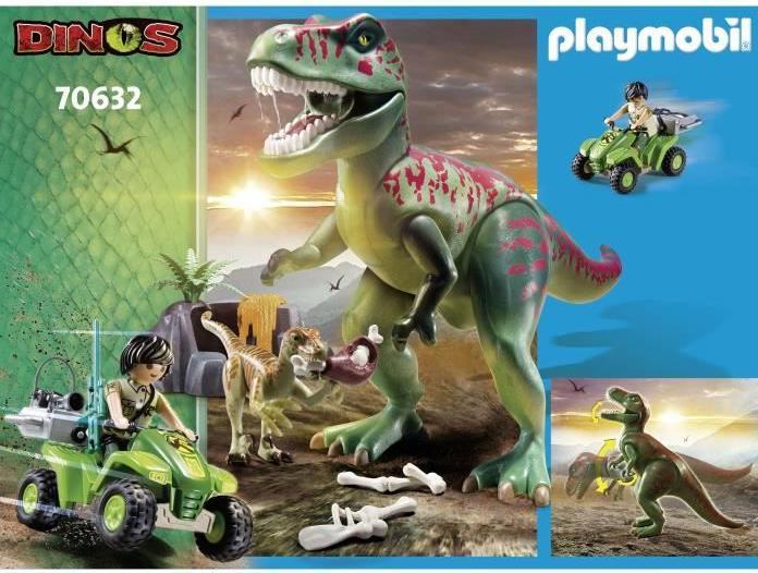 Actual product image Playmobil Playm. T-Rex attack | 70632 (71183, Playmobil dinos)