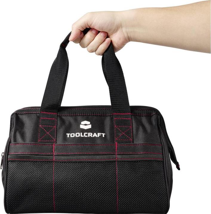 Actual product image Toolcraft TO-9073200 Universal tool bag with large opening (L x W x H) 3