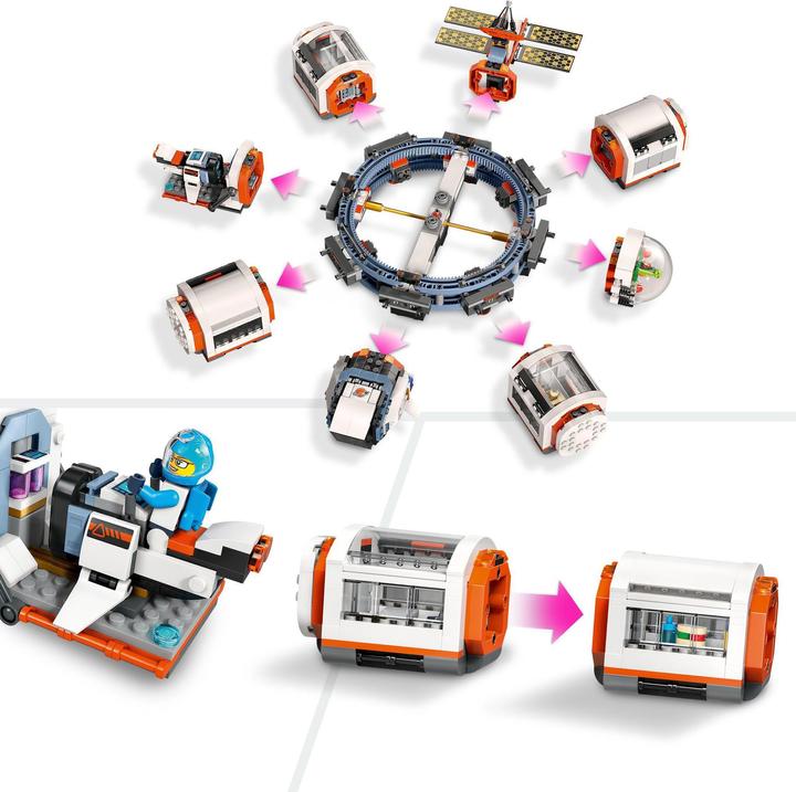 Image du produit LEGO Station spatiale modulaire (60433, LEGO City)