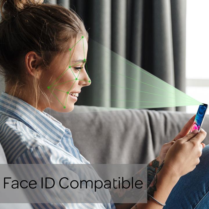 Actual product image Nalia 4x protective glass & 1x template (4 Piece, Apple iPhone 13 mini)