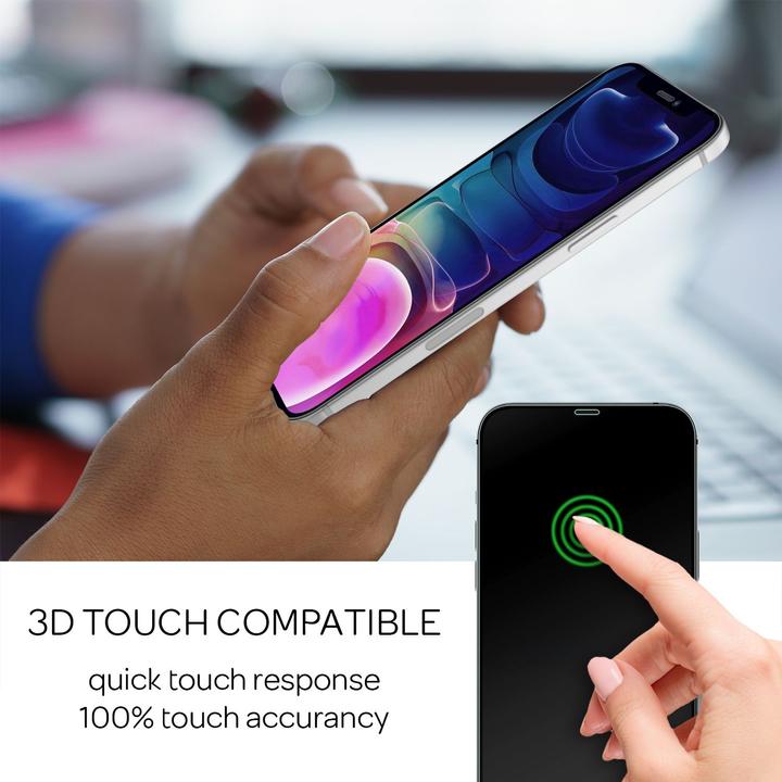 Produktbild Nalia 4x Schutzglas & 1x Schablone (4 Stück, Apple iPhone 13 Pro Max)