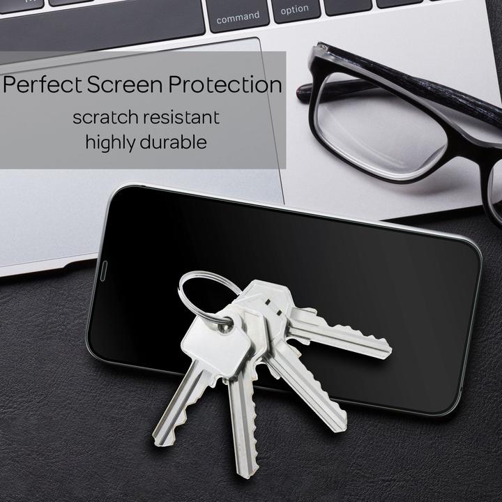 Produktbild Nalia 4x Schutzglas & 1x Schablone (4 Stück, Apple iPhone 13 Pro Max)