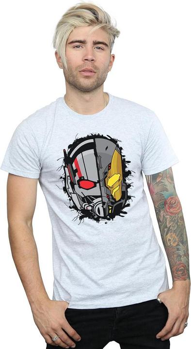 Actual product image Mens Ant-Man Split Helmet T-Shirt (L)