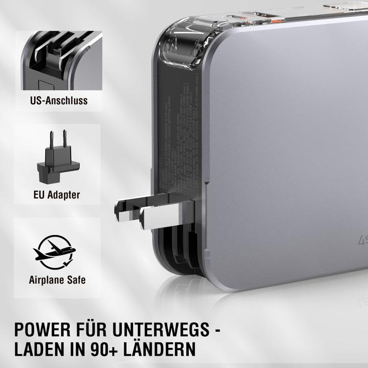 Produktbild 4smarts 3in1 Hybrid Charger Lucid (10000 mAh, 20 W, 37 Wh)