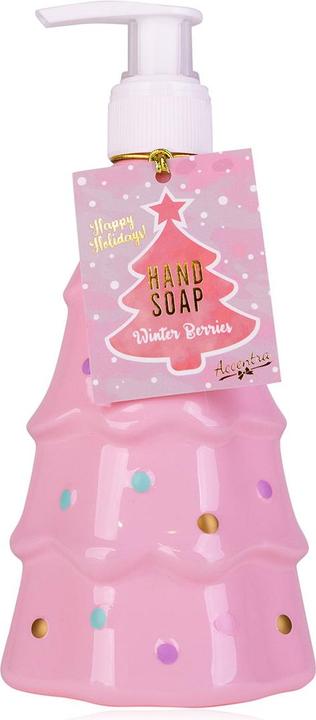 Image du produit Accentra Distributeur de savon liquide XMAS TREE dans un design de sapin de Noël, parfum : Winter Berries (Savon liquide, 300 ml)