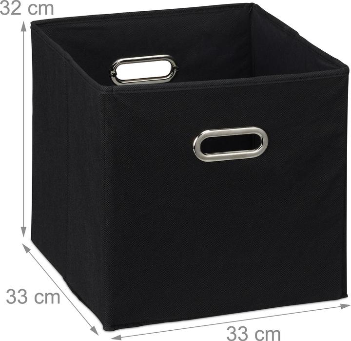 Produktbild Relaxdays 2x Aufbewahrungsbox (33 x 33 x 32 cm, 34.80 l)
