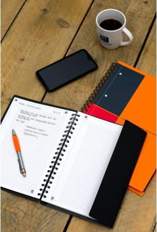 Produktbild Oxford Meetingbook (A5+, Kariert, Weicher Einband)
