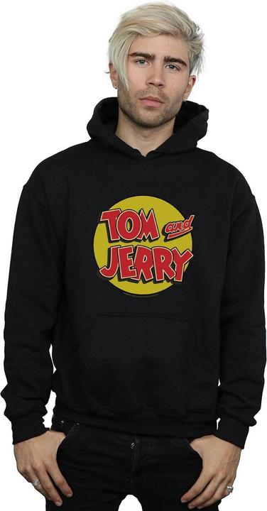 Immagine prodotto Tom & Jerry Circle Logo Felpa con Cappuccio Uomo (XL)