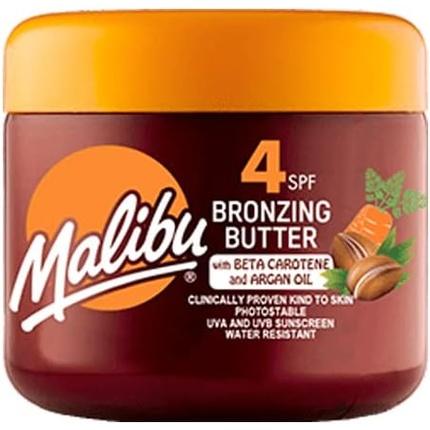 Malibu Accélérateur de bronzage au bêta-carotène Bronzing Butter SPF4, 300 ml (Crème solaire, Jusqu'à SPF 10, 300 ml)