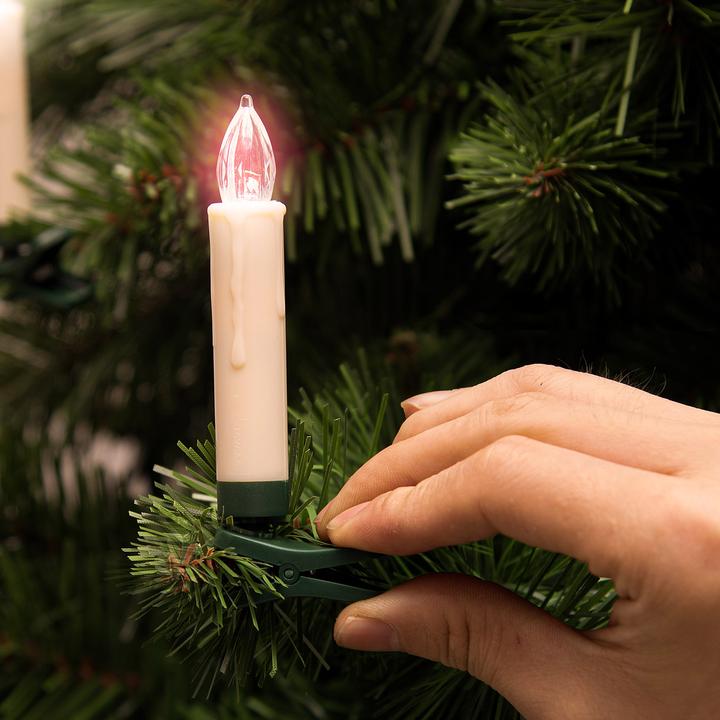 Produktbild Monzana Weihnachtsbaumkerzen (30 x)