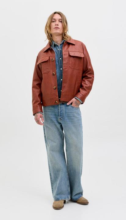 Produktbild Jack & Jones Lederjacke Lederjacke (XL)