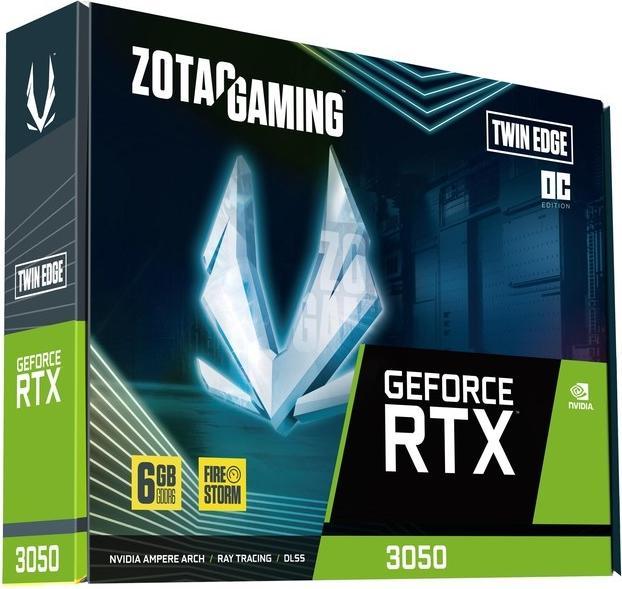 Produktbild Zotac Zota 6GB D6 RTX 3050 Twin Edge OC (6 GB)