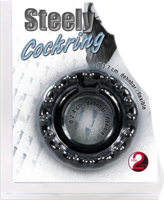 Actual product image You2Toys Steely Cockring (3.70 cm)