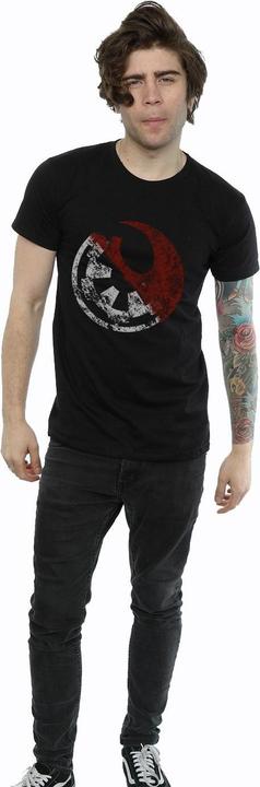 Image du produit Star Wars - T-shirt ROGUE ONE RUSTY EMBLEMS - Homme (XL)