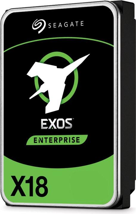 Image du produit Seagate Exos X18 10TB HDD SATA 7200RPM 256MB cache SED 512e/4Kn BLK (10 To, 3.5", CMR)